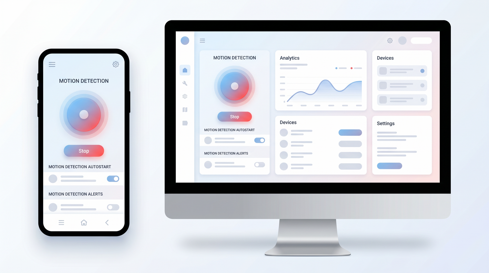 Motion App across devices